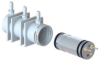 8mm 3/2-Wege NC Mikro-Magnetventil mit FlexConnect Setup